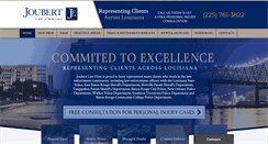 Desktop Screenshot of joubertlawfirm.com